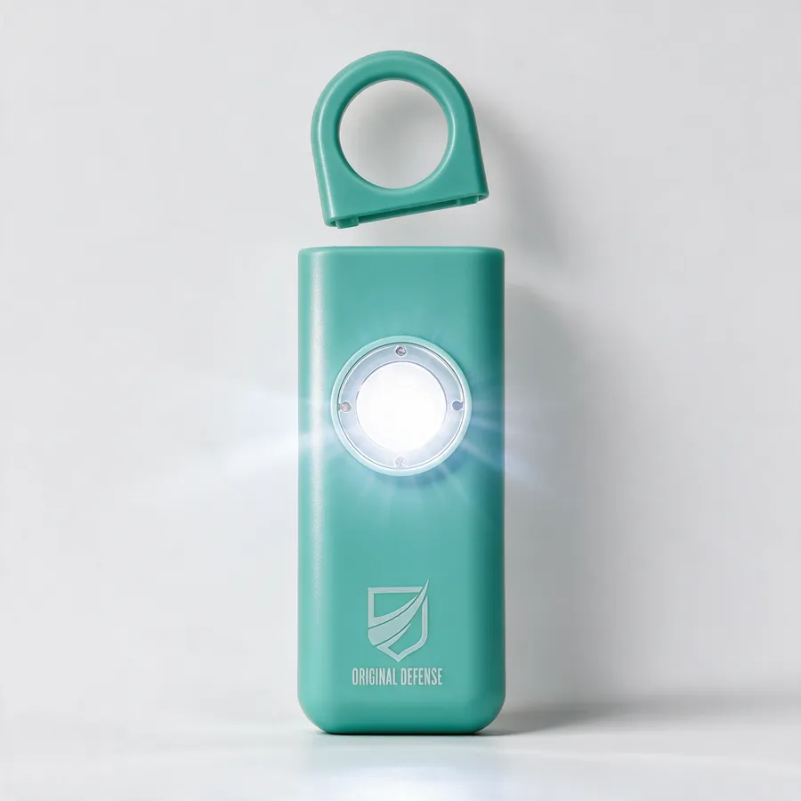 The ring pulled clear and the LED firing brilliant white
